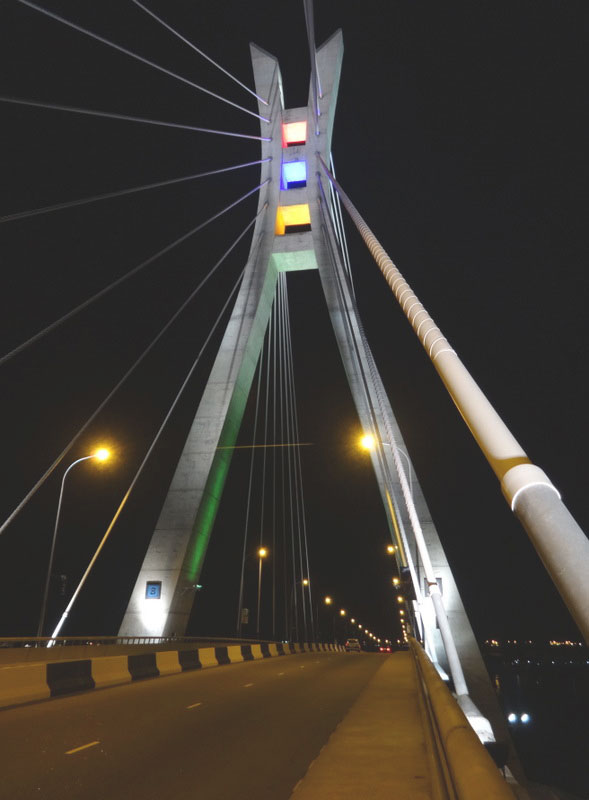 Lekki Ikoyi Link Bridge Lagos; Nigeria