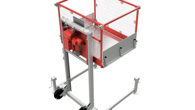 work platform lifting table on up