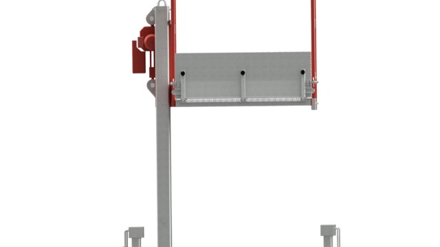work platform lifting table basket