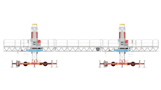 work platform sc10000 twin front