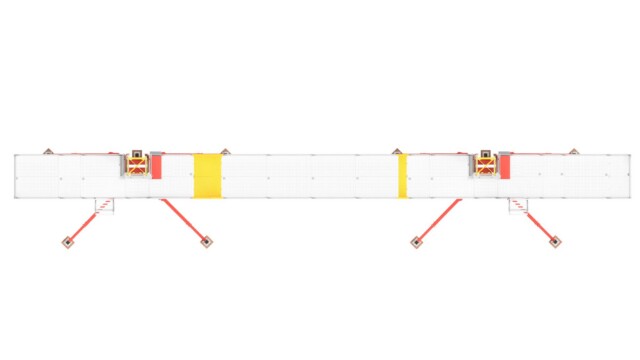 work platform sc10000 twin up