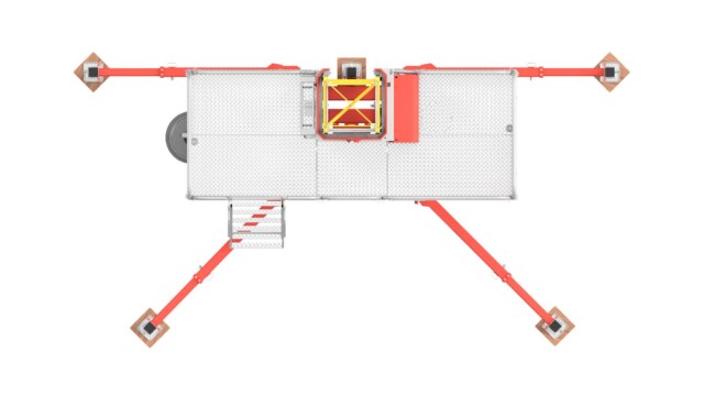 sc6000 work platform up view