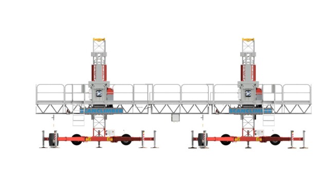 work platform SC8000 twin unit