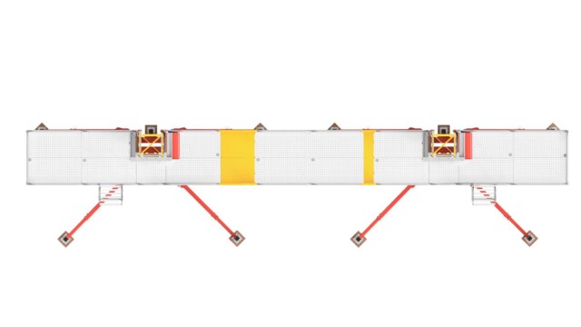 work platform SC8000 twin platform