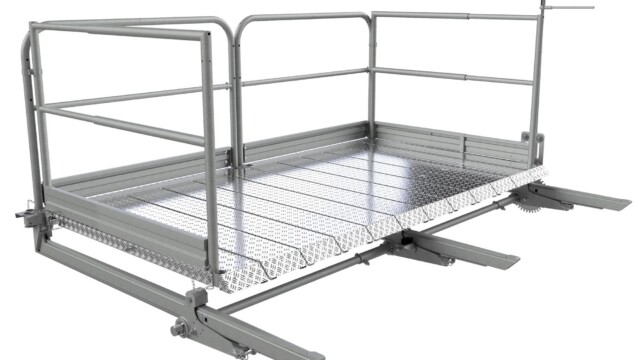 work platform sliding deck extension 7