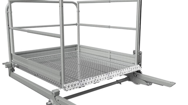 work platform sliding deck extension 1