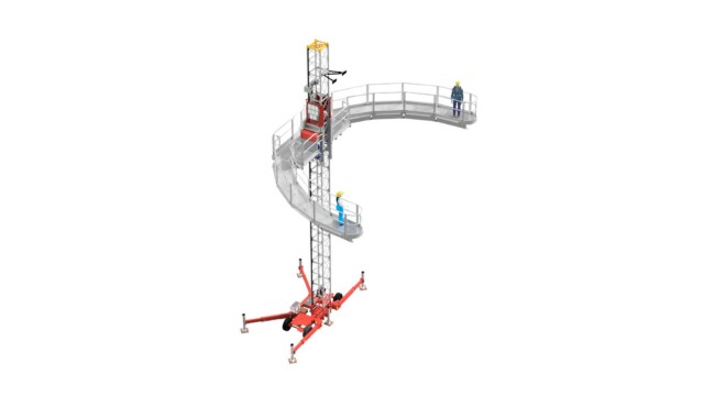 work platform snake extension