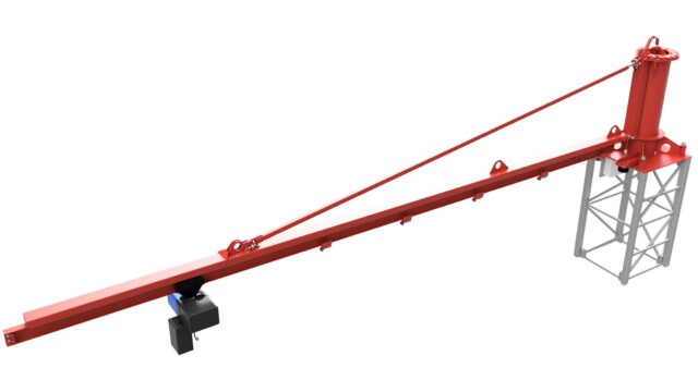 Mast Climbing work platform Top Crane mctc