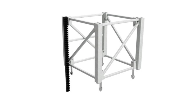 work platform 90 Degree Mast Adapter 2