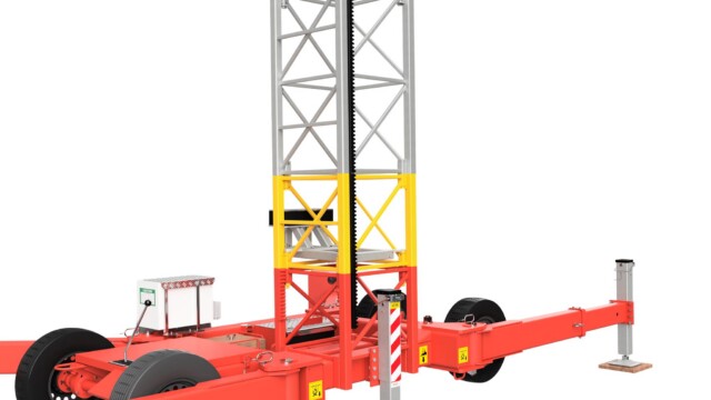 work platform 90 Degree Mast Adapter 4