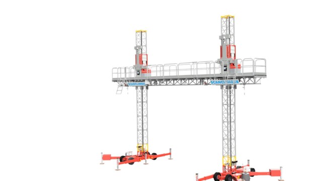 work platform 90 Degree Mast Adapter 5