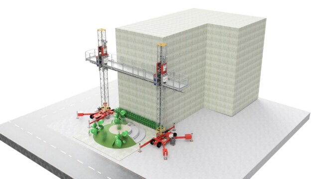 work platform 90 Degree Mast Adapter 8