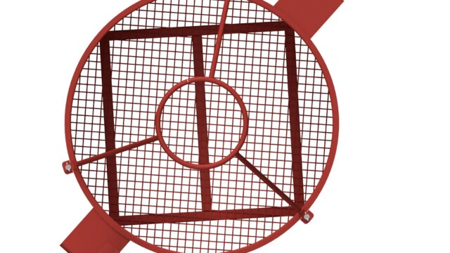 work platform cable drum metal 2