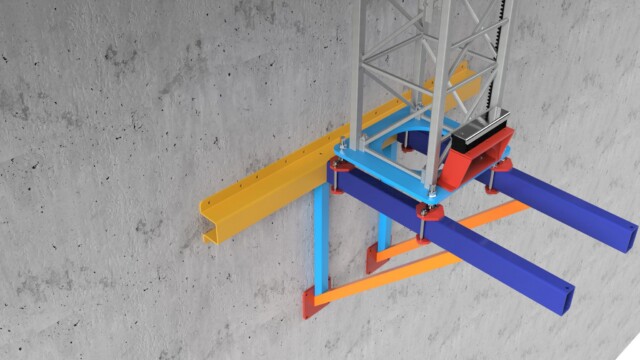 work platform wall chassis 1