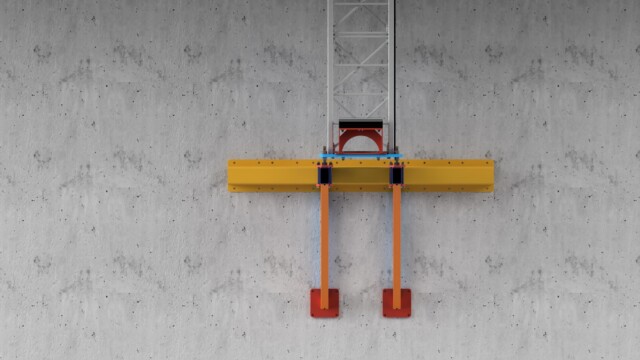 work platform wall chassis 4