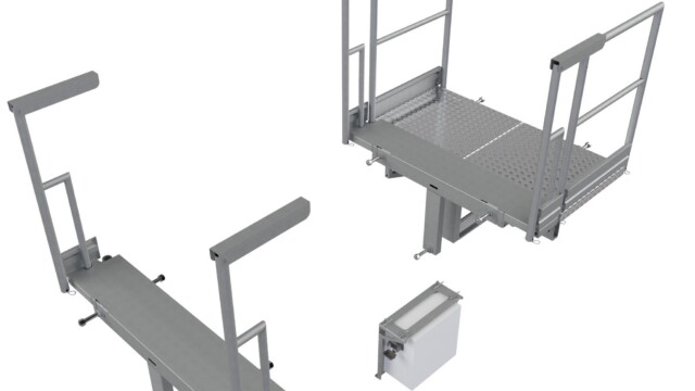 work platform Digital Twin Synchro Drive System 2