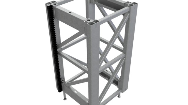 work platform heavy components mast m70