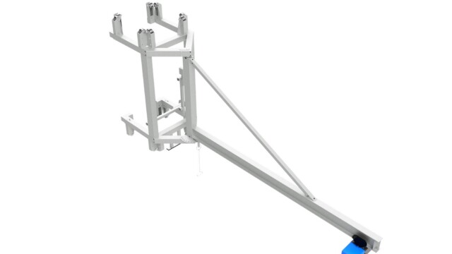 work platform lifting arm