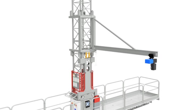 work platform lifting arm