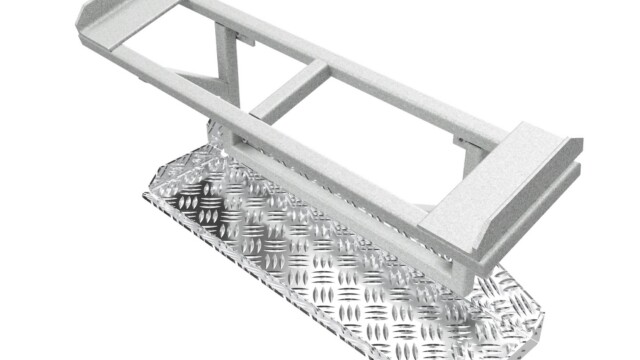 work platform Mast assembly shelf SC5 SC6000 1
