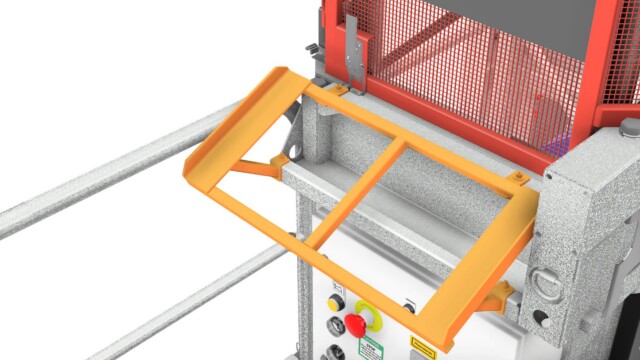 work platform Mast assembly shelf SC8000 2