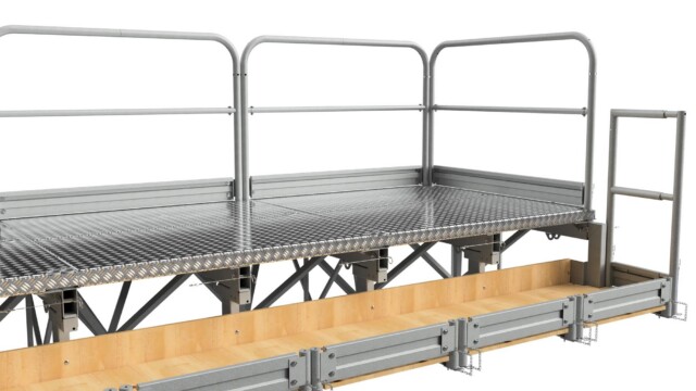 work platform Toe Board 2