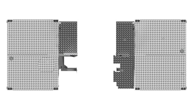 work platform tilt inclined adapter