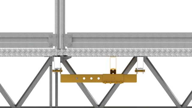 work platform Adjusting Console forTelescopic Pipe 4