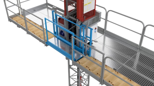 work platform Extension Bridge Installed