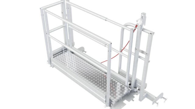 work platorm extension bridge double deck