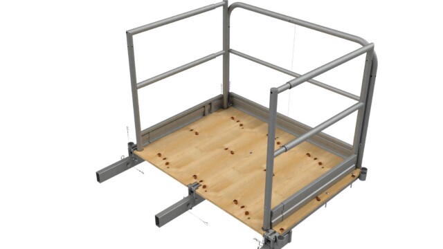 work platform Hinge Extension 1