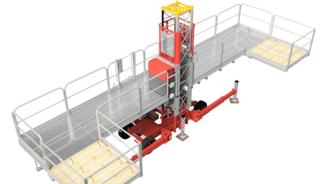 work platform Telescopic Extension 1.8m 2