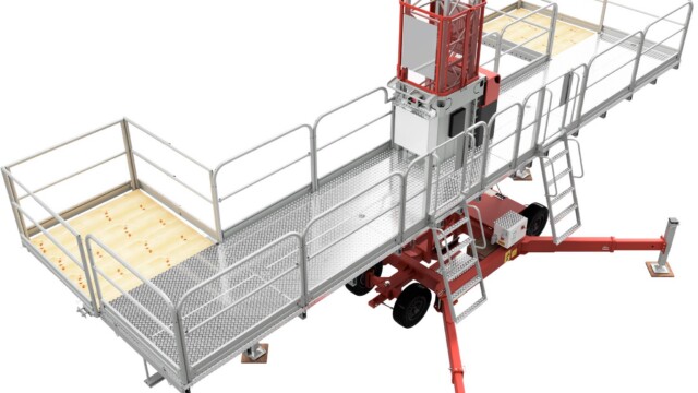 work platform Telescopic Extension 1.8 m