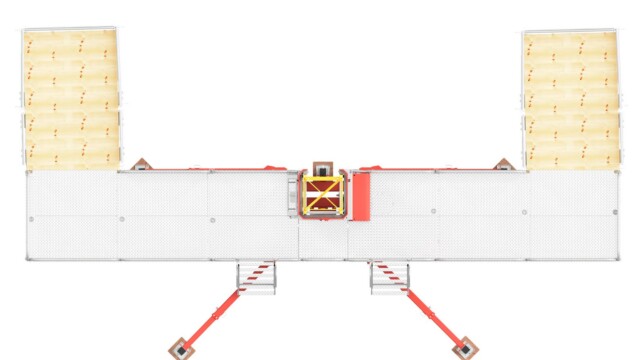 work platform Telescopic Extension 2.5m 3