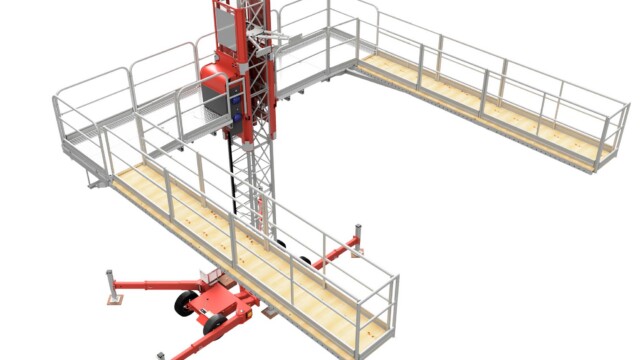 work platform Telescopic Extension 2.6m-6m