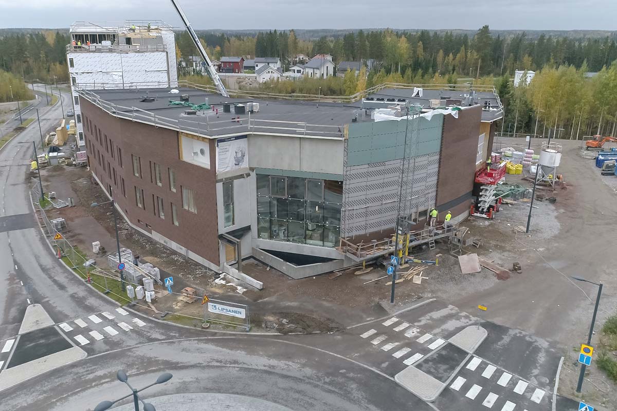 attendeo care home brick laying