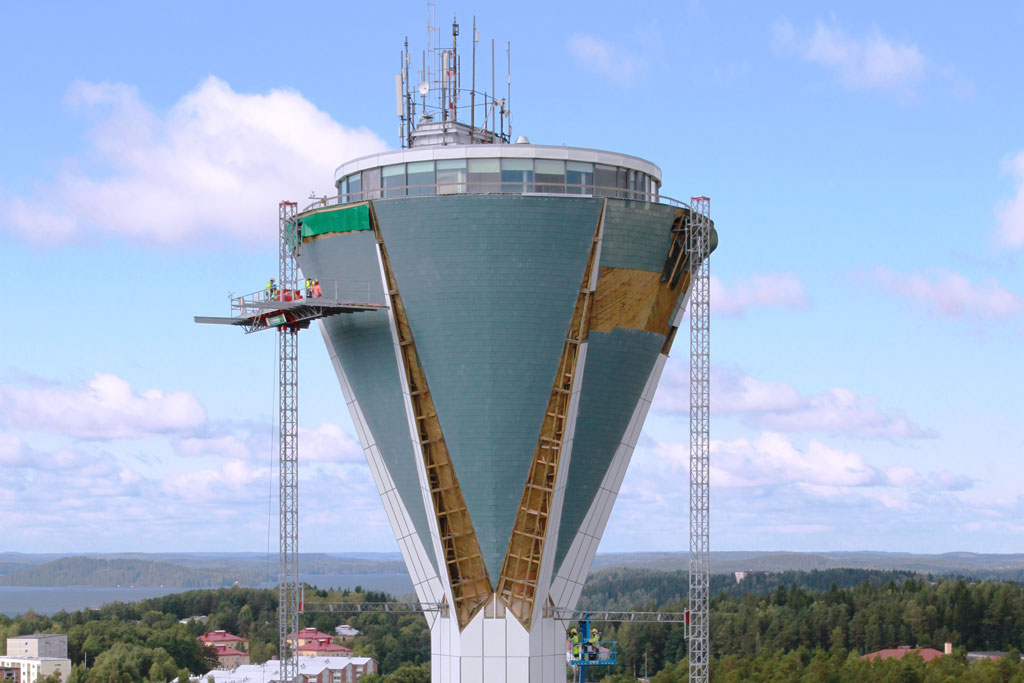 mustakallio water tower